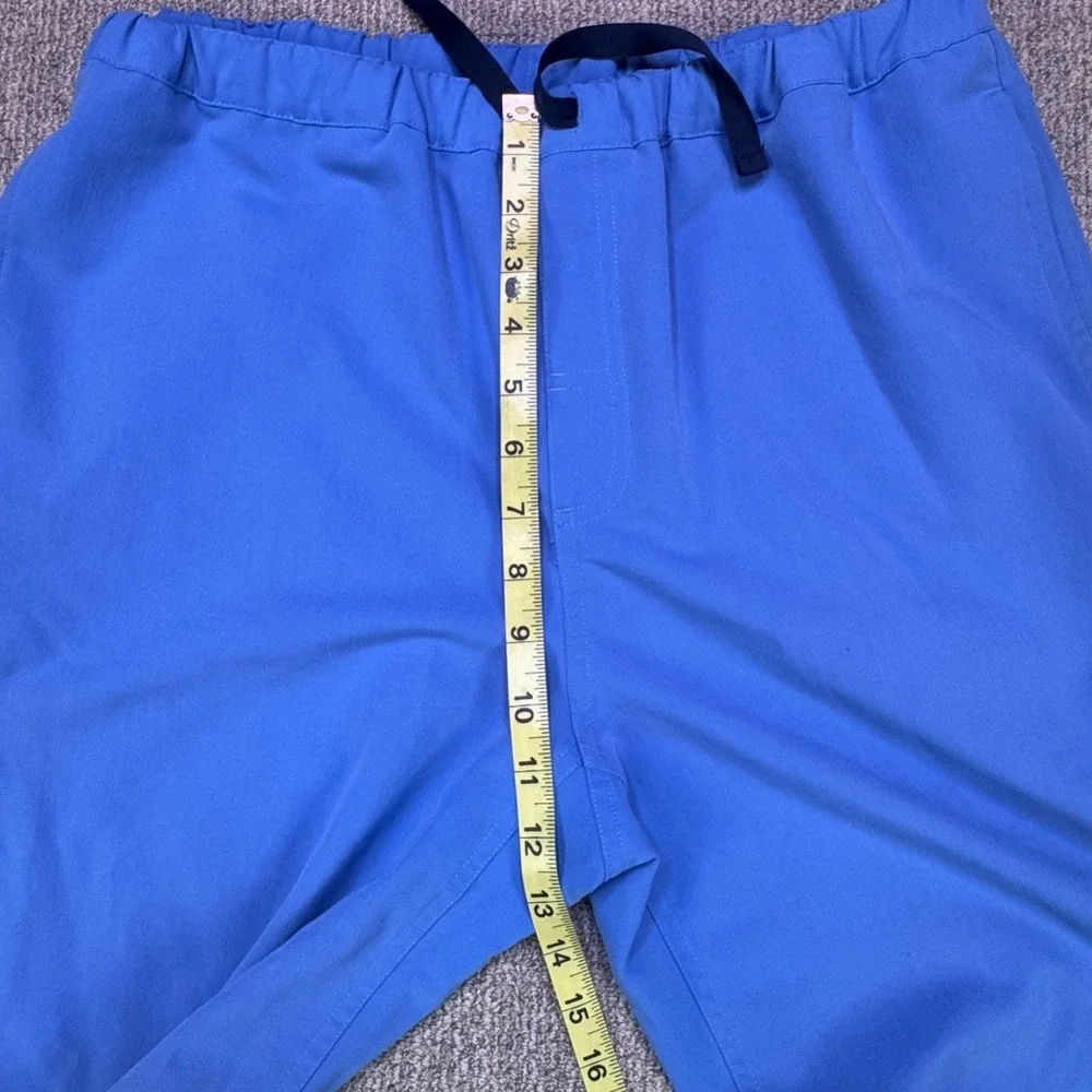 FIGS Pisco‎ Scrub Pants Mens Large Tall Blue FIONx Medical Scrubs FM4500T